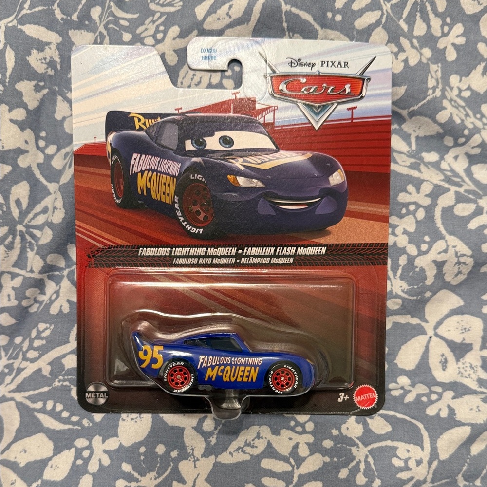 Mattel Cars Fabulous Lightning McQueen Toy - Blue